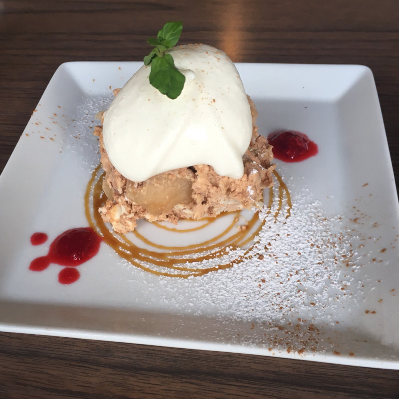 アップルパイ風チーズケーキ(モワカフェ)