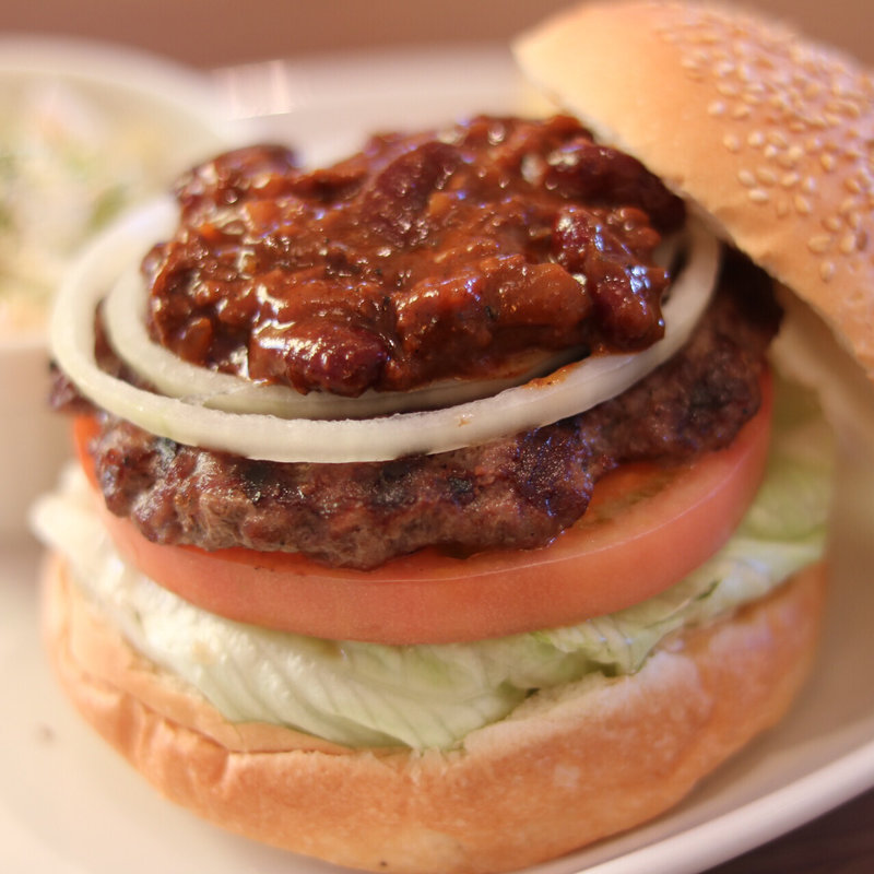 チリバーガー(アメリカ料理 スキレットダイナー Skillet Diner)