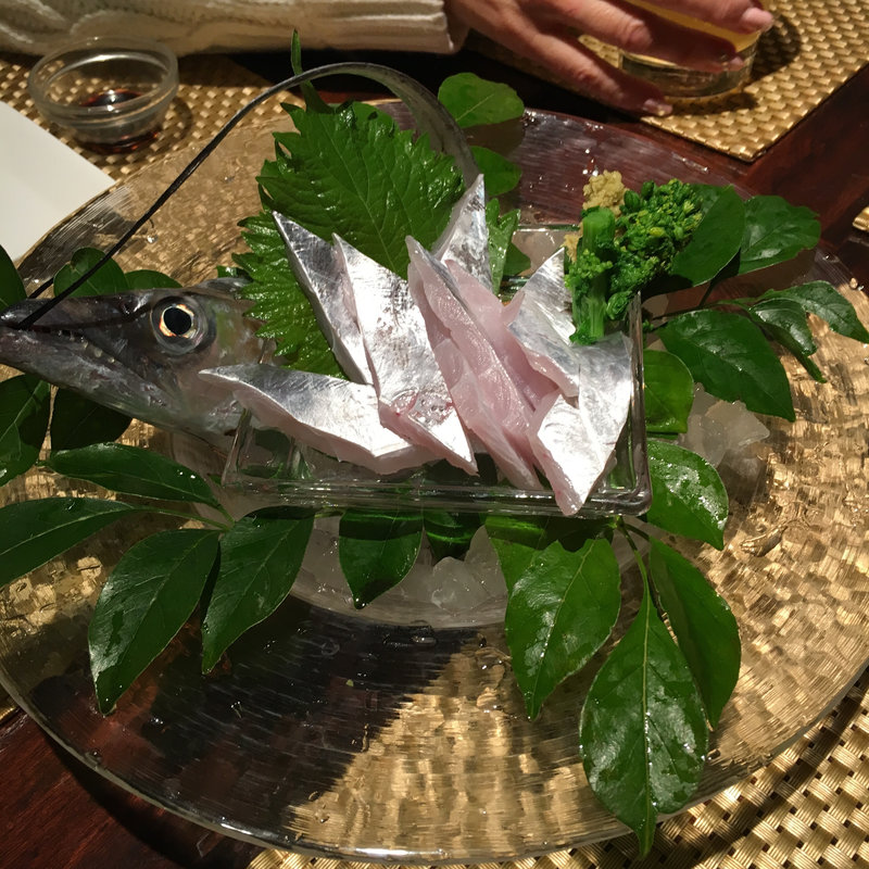 タチウオおつくり(地魚 さとう （【旧店名】 かあちゃん）)