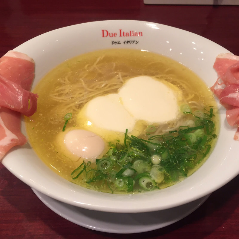 生ハムフロマージュ(黄金の塩らぁ麺　ドゥエイタリアン)