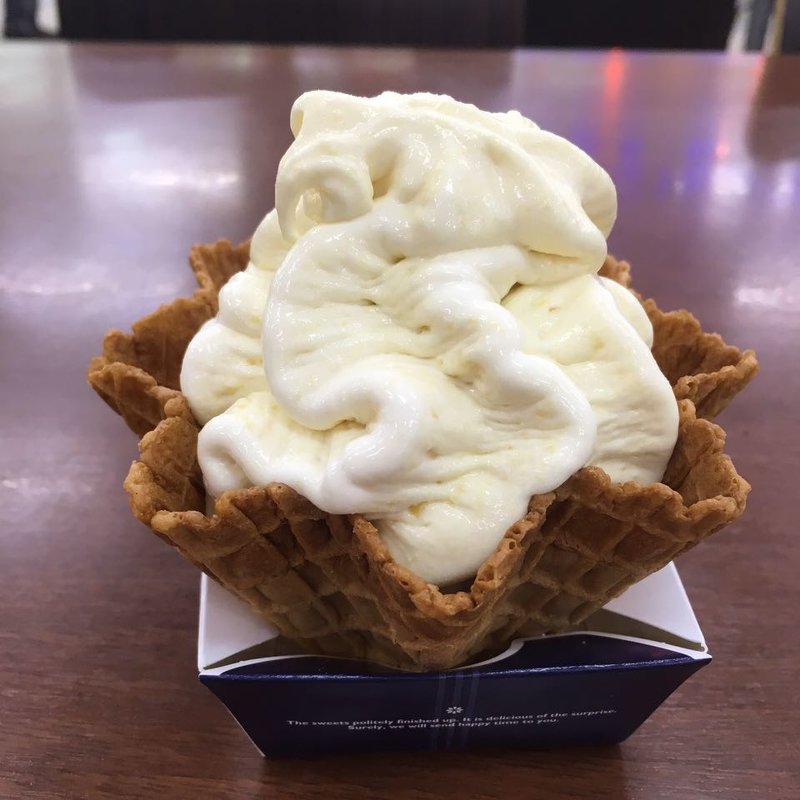 すいーとぽてとソフトクリーム(プレーン)(レストラン 高坂SA 下り)