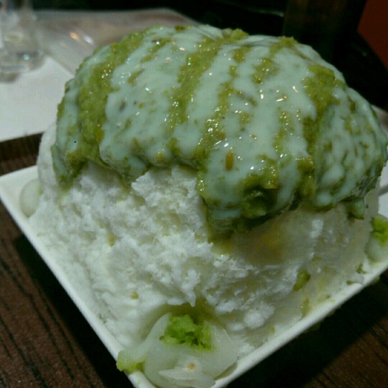 濃厚ずんだミルク(麺とかき氷 ドギャン)