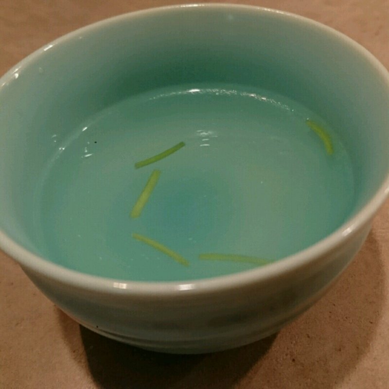 参鶏湯の上澄みスープ(Anju Sachi)