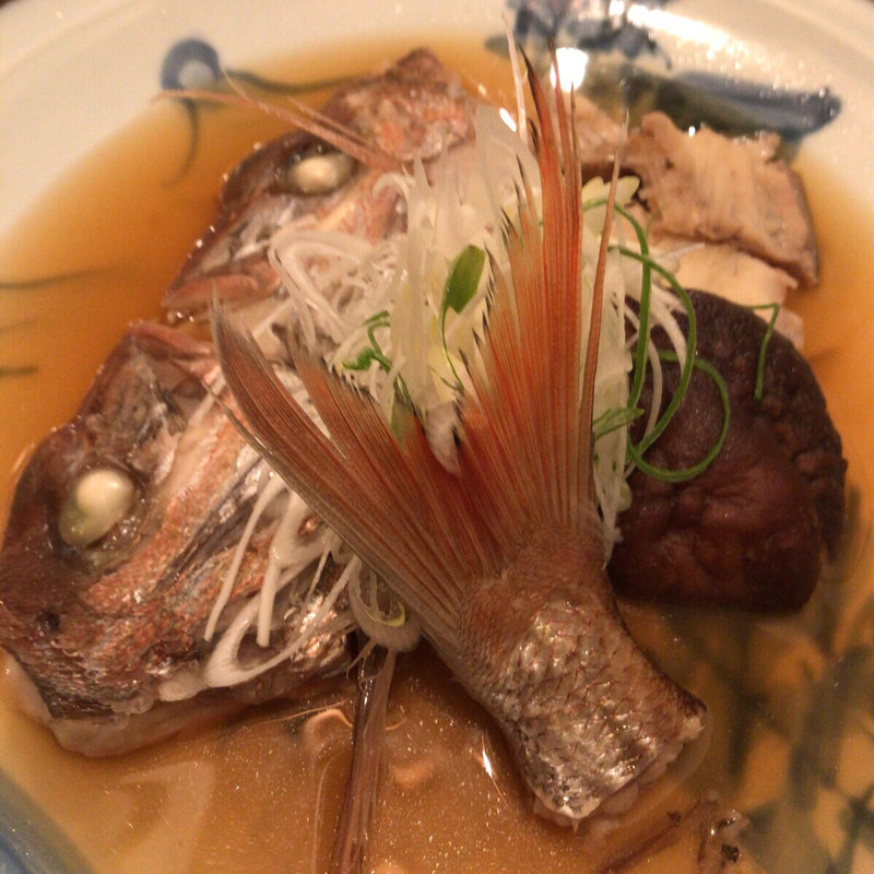 鯛の煮付け(いろり家 別邸)