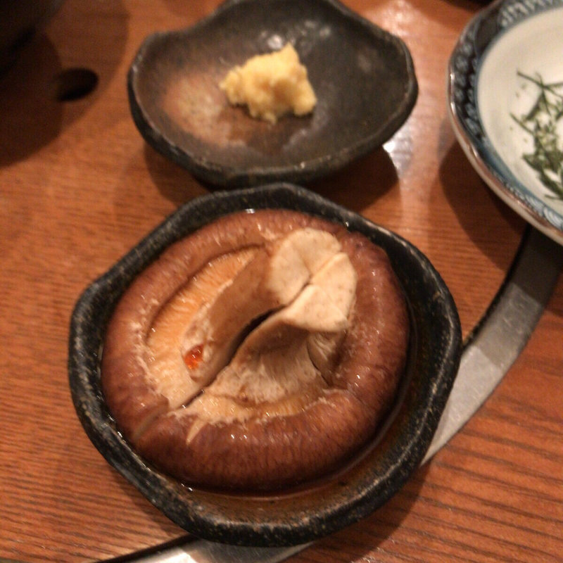 しいたけ 蒸しポン酢