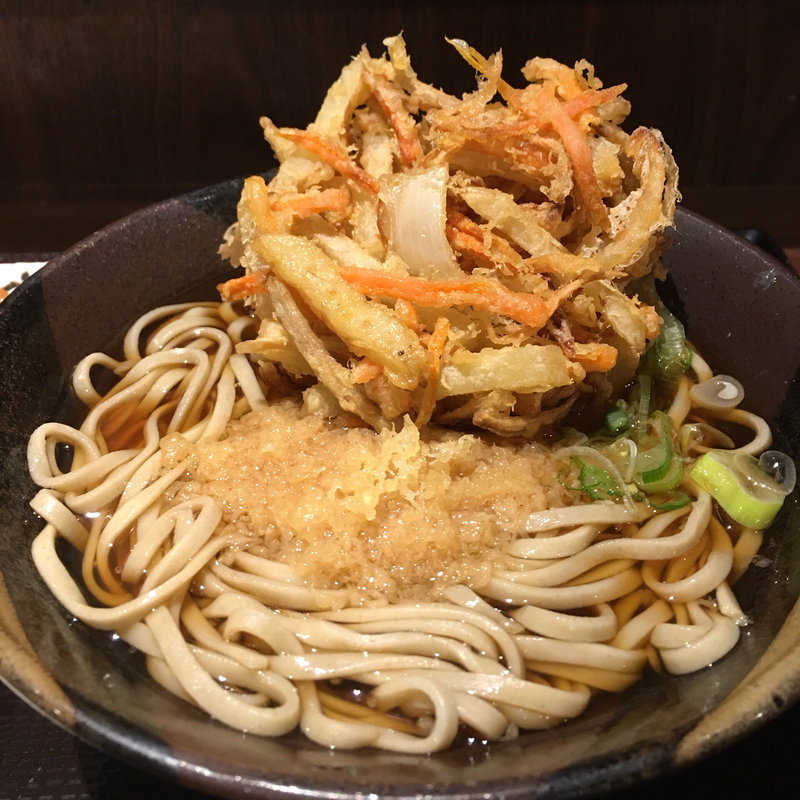 天ぷらそば(車や)