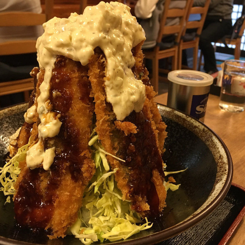 ササミフライタワー丼(福味（ふくみ）)