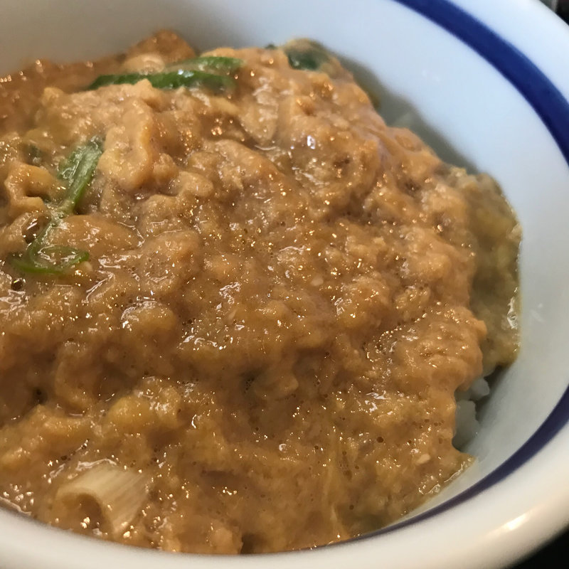 玉子丼(そば 西村屋)