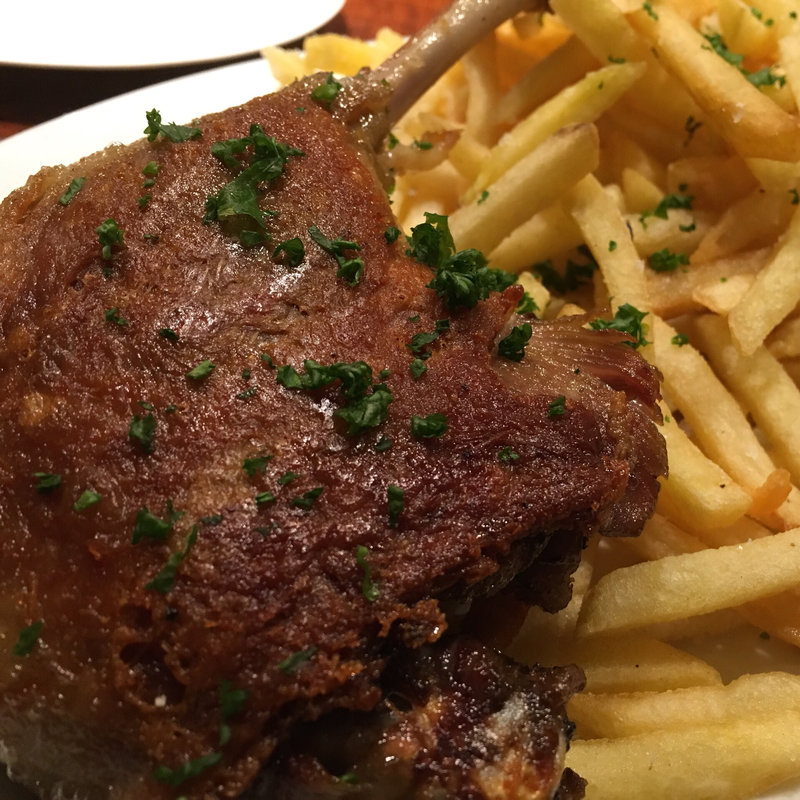 カモのコンフィ(煮こみや なりた)