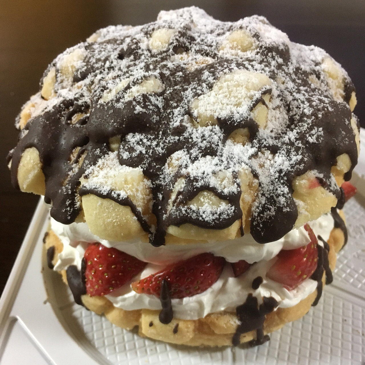 あまおう苺のメロンパン(メロンパン専門店カシェット)の口コミ