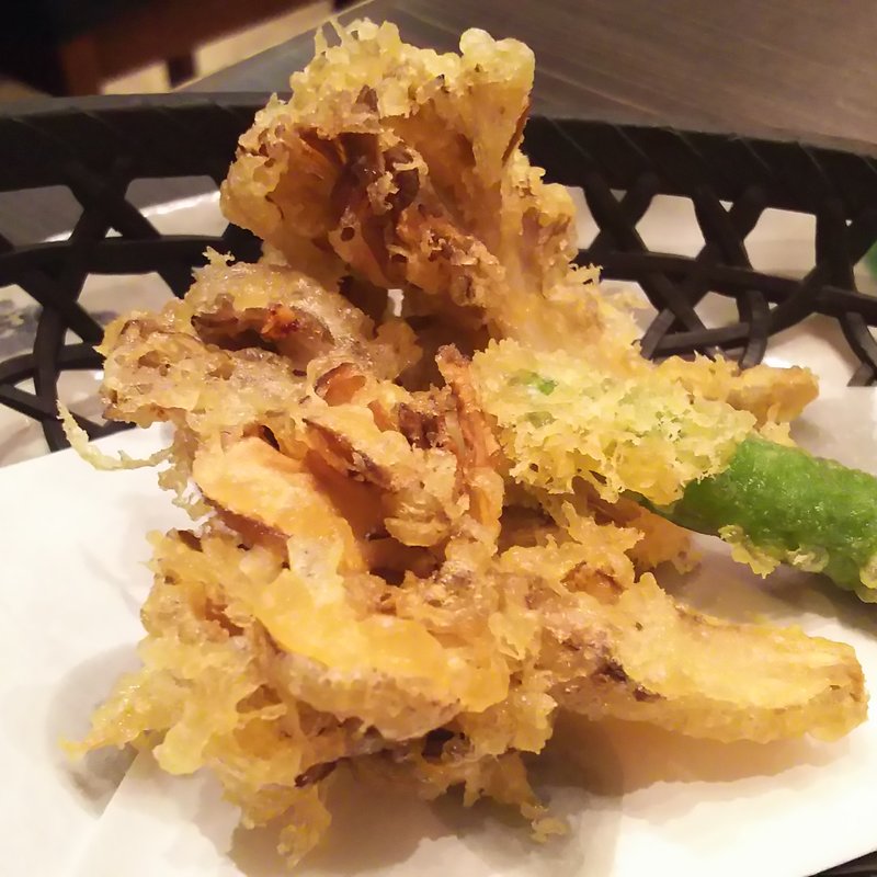 舞茸天ぷら(魚丁天)