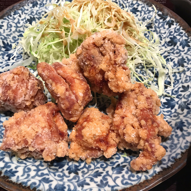 唐揚げ定食(味噌汁や ニッケコルトンプラザ店 （みそ汁や）)