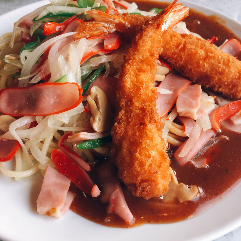 あんかけスパゲッティ(スパゲッティ・ハウス ヨコイ 住吉本店)