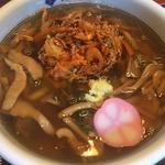 焼きナスのうどん(はがくれ下松店)