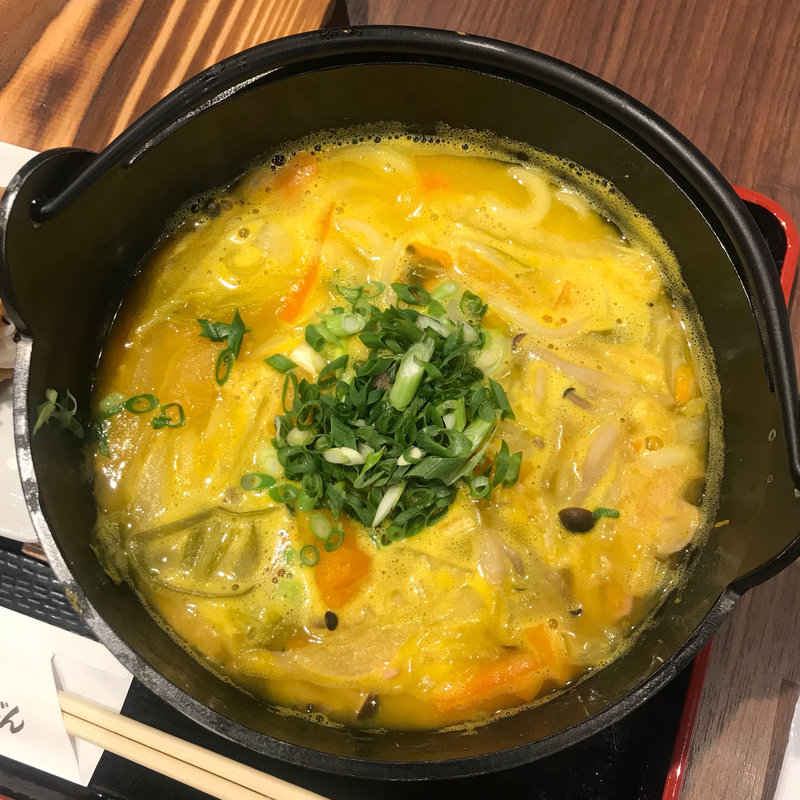 山の煮込みうどん(豊前裏打会 萬田うどん)