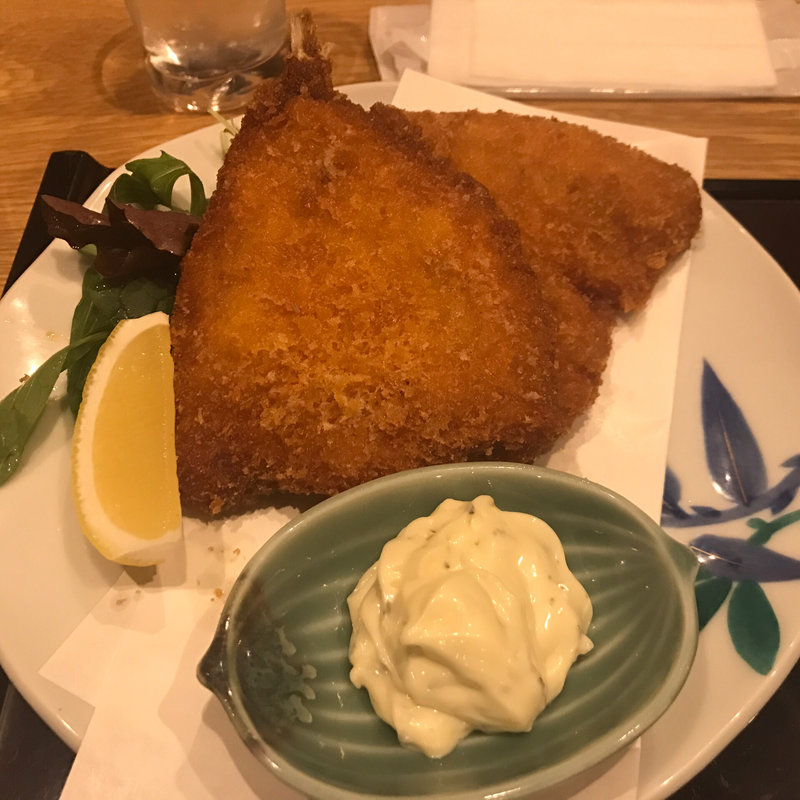 アジフライ定食(ダイニング伍乃40 （ダイニング ゴノヨンジュウ）)