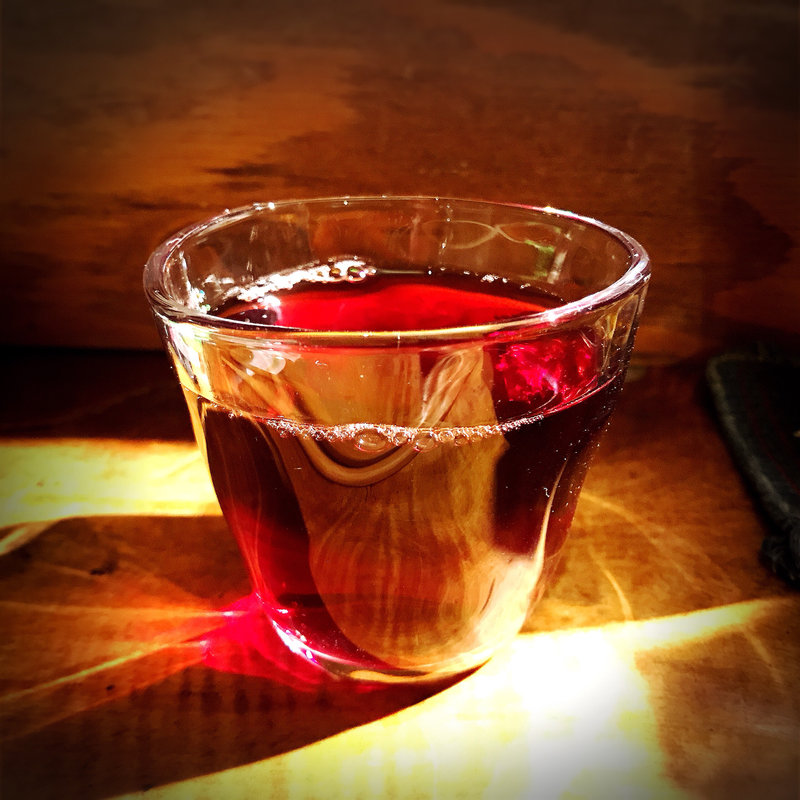 グラスワイン(いか玉焼と串カツ マハカラ)