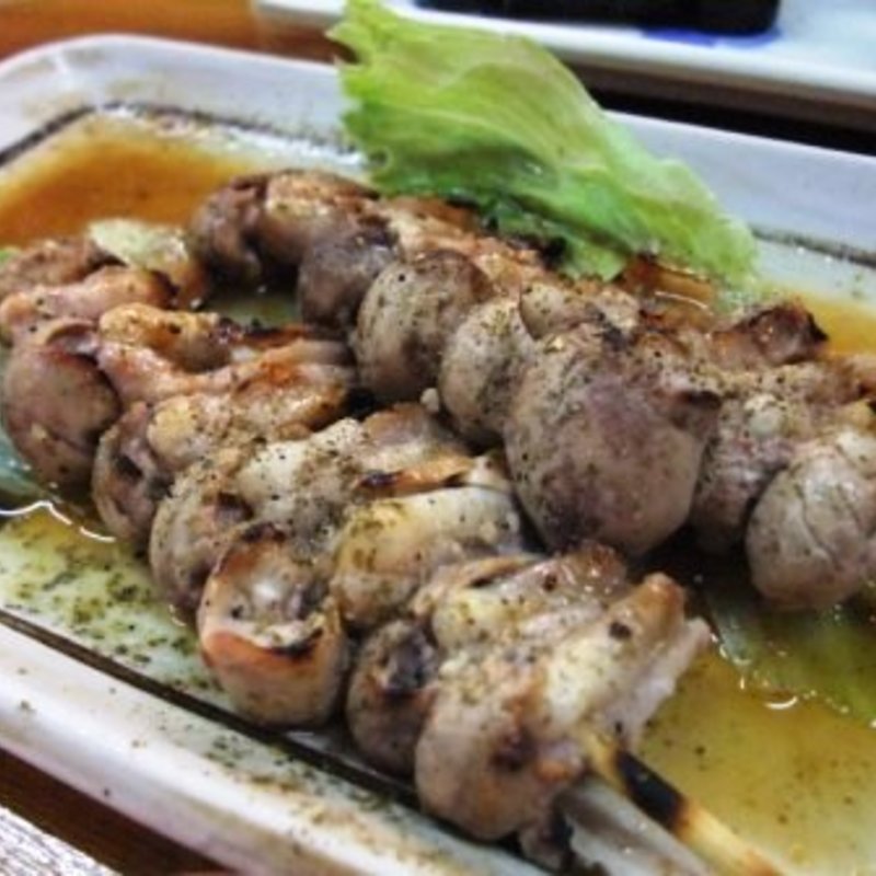 ハモの肝焼き(奴寿し)