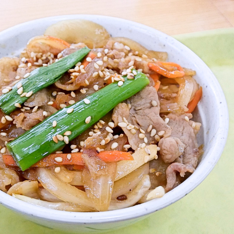 ミニ焼肉丼(あかね製麺 （【旧店名】はすい亭 香西店）)