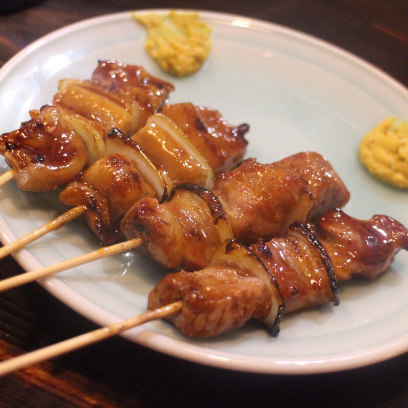 豚精肉タレ(室蘭やきとり がく)