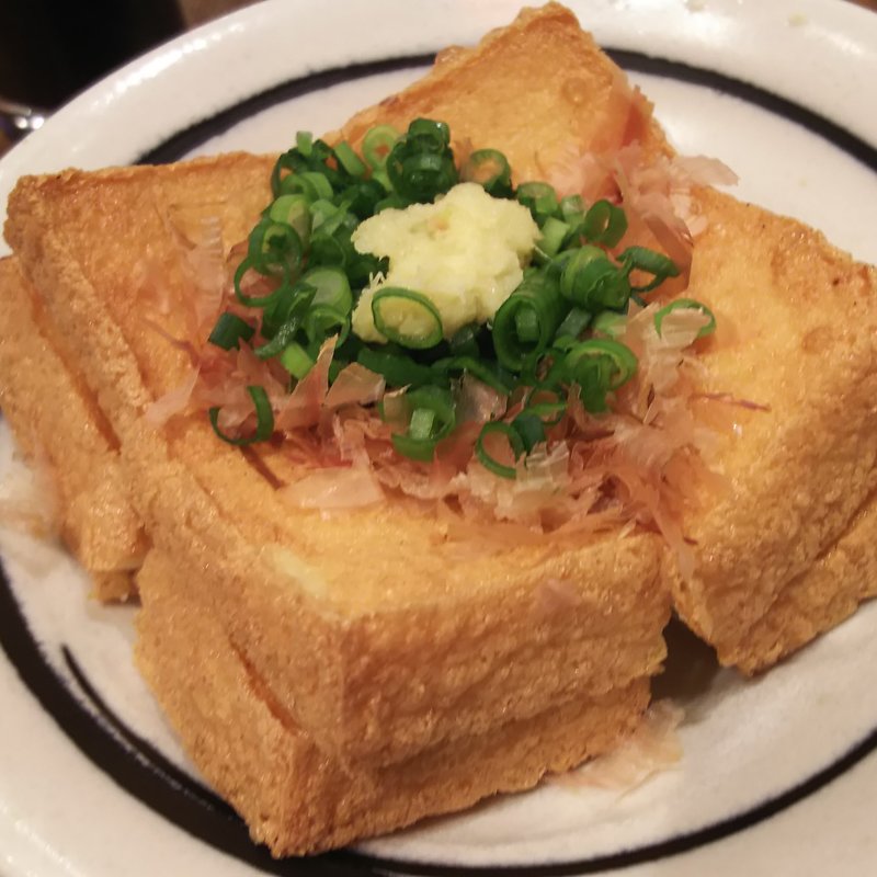 熱つあつ厚揚げ(串かつ でんがな 元住吉店 )