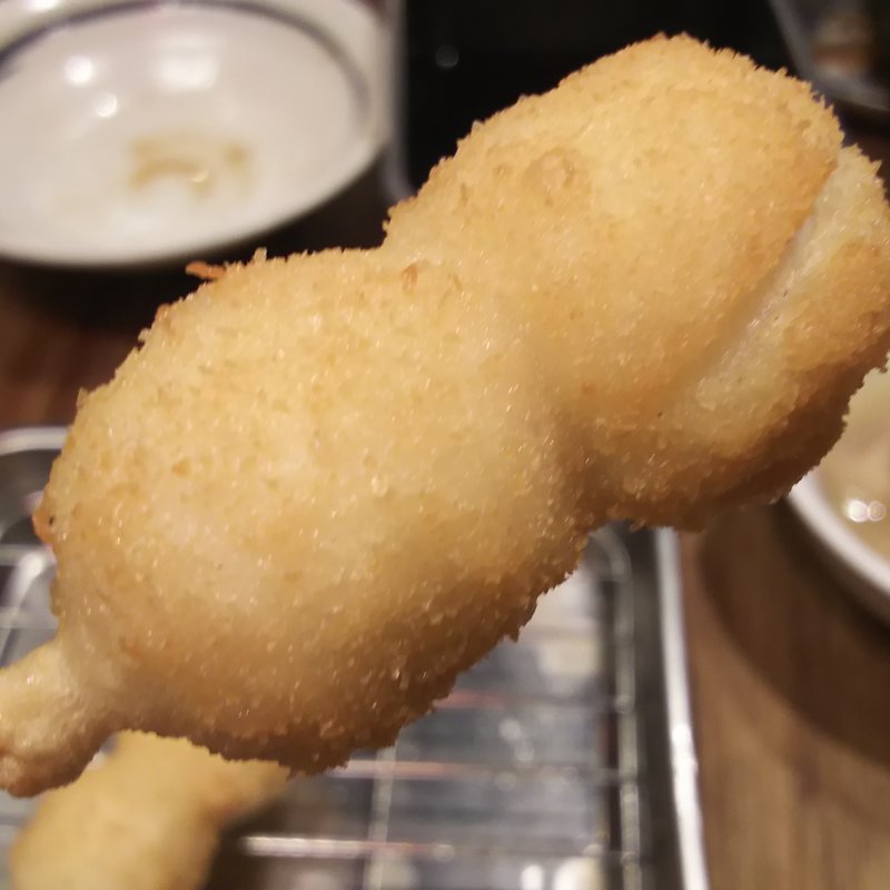 串かつ（うずらの卵）(串かつ でんがな 元住吉店 )