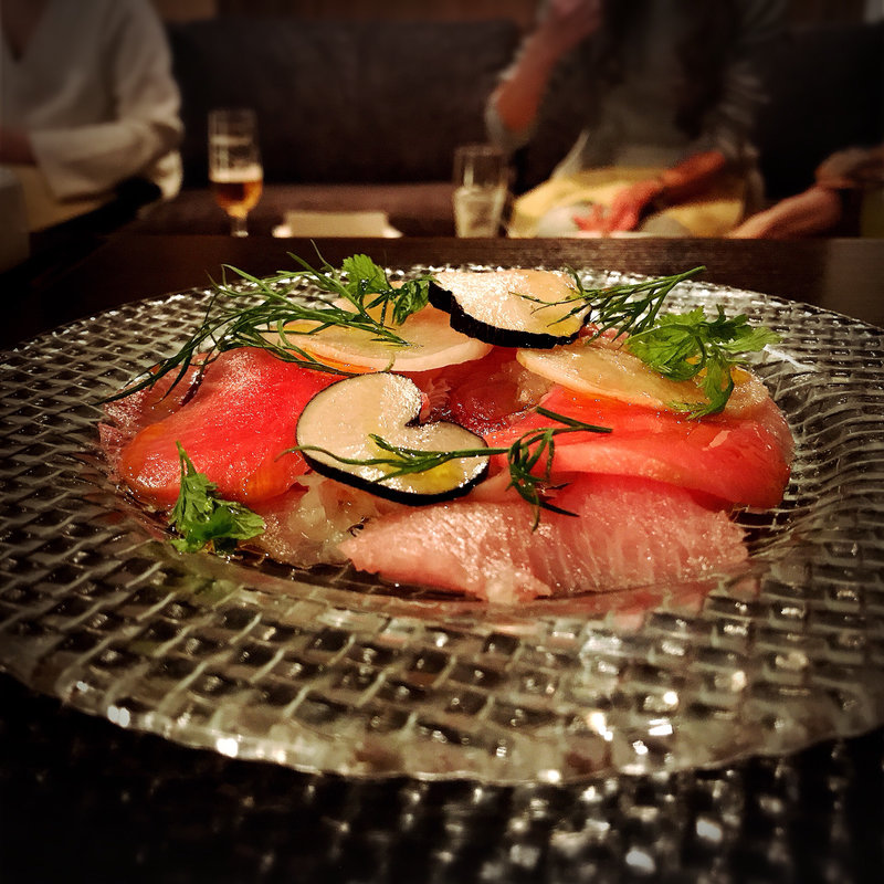 寒ブリのカルパッチョ(イーターブル （eatable）)