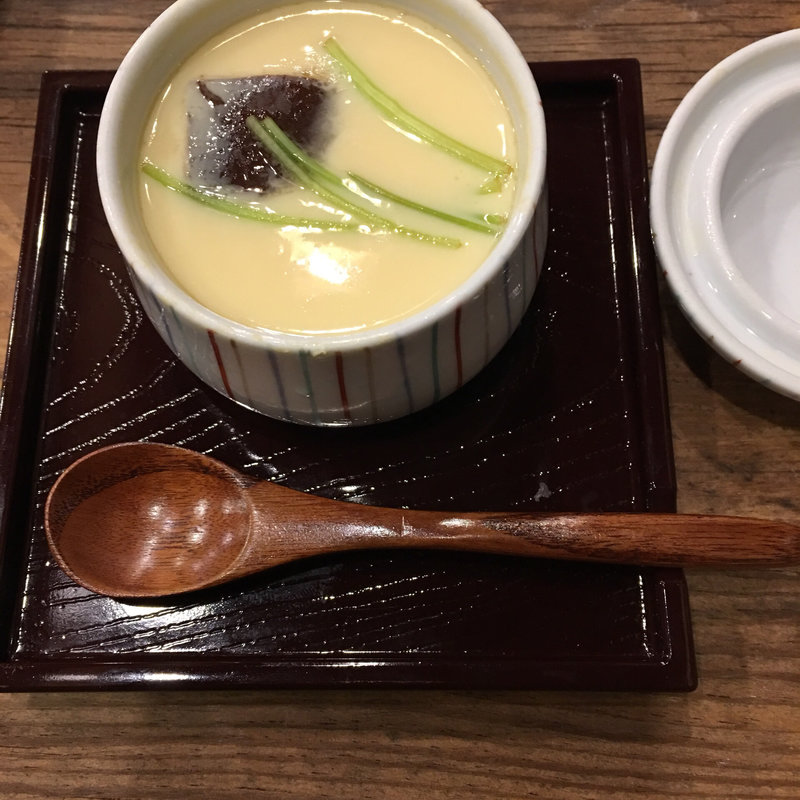 茶碗蒸し(蕎麦屋 ぎん水 千歳町店)