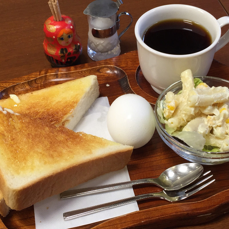 モーニングセット(コーヒーハウス 羅苧豆)