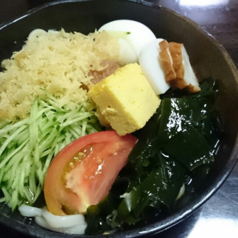 冷やしたぬきうどん(日本橋更科丸屋 )