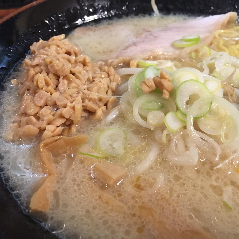 納豆ラーメン(古潭 )