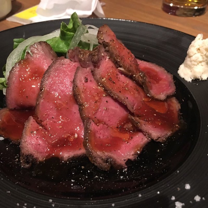 白老牛のローストビーフ(osteria Bava （オステリア　バーヴァ）)