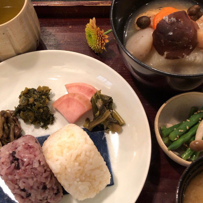 野山のごちそう Aセット(茶房　野の花)