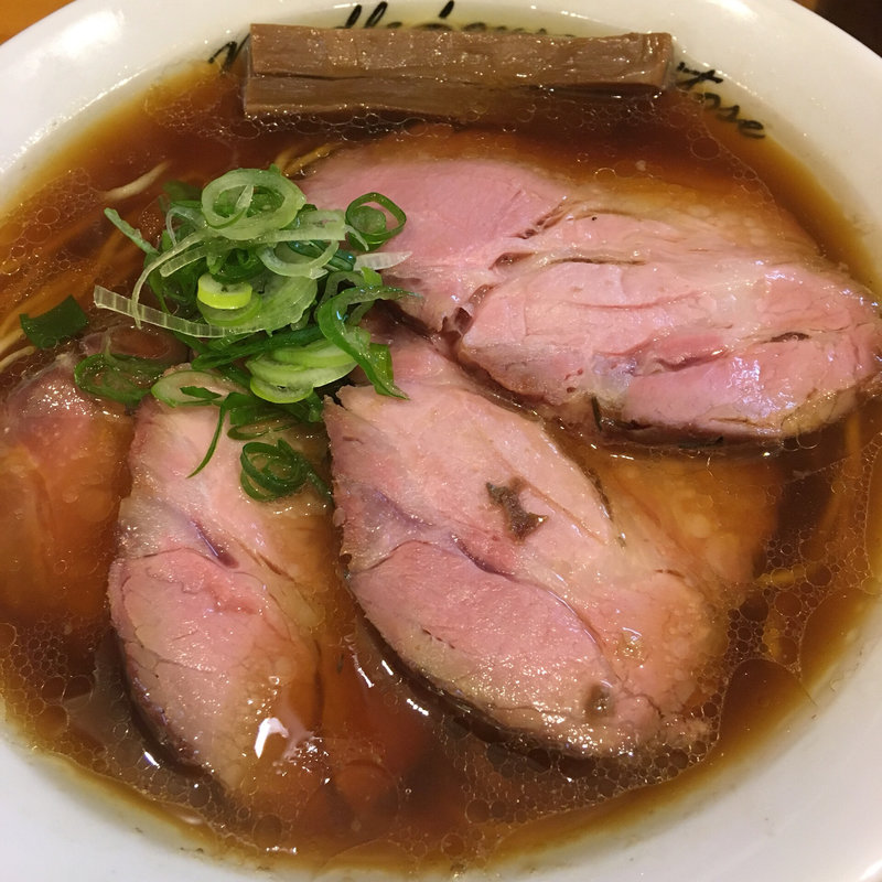 醤油チャーシュー麺(麺庵ちとせ)