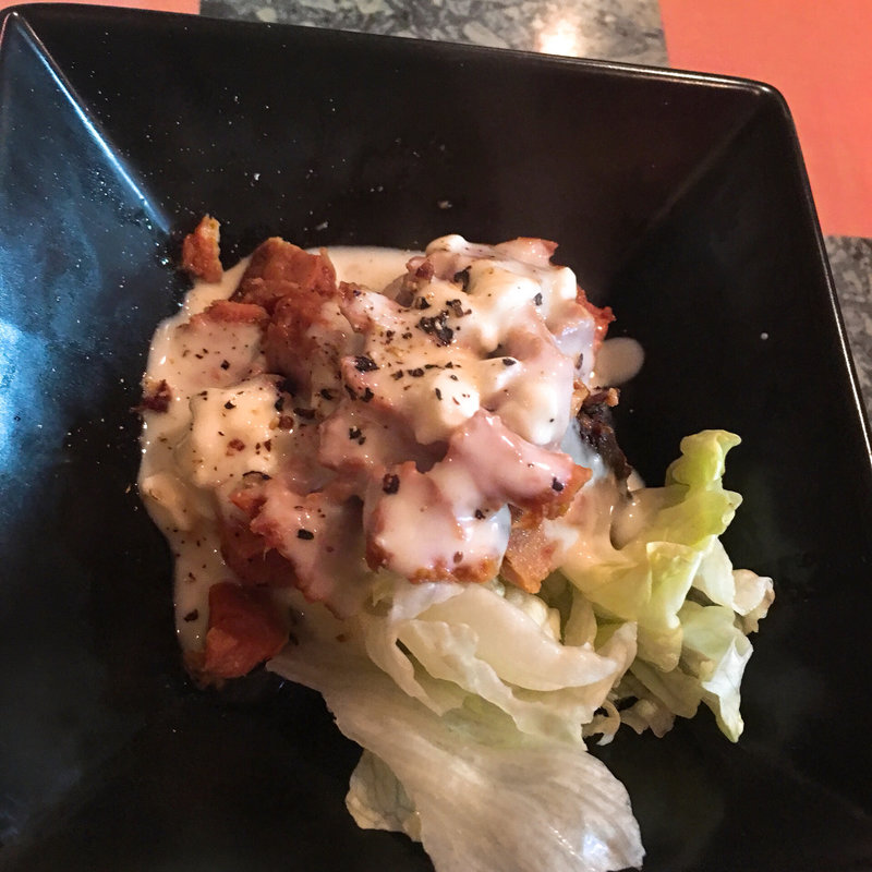 マグロ缶のクリームチーズかけ(缶詰BAR LINDA)