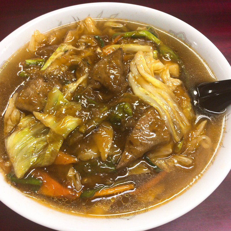 スタミナラーメン大盛りレバーマシ(スタミナラーメン 松五郎)