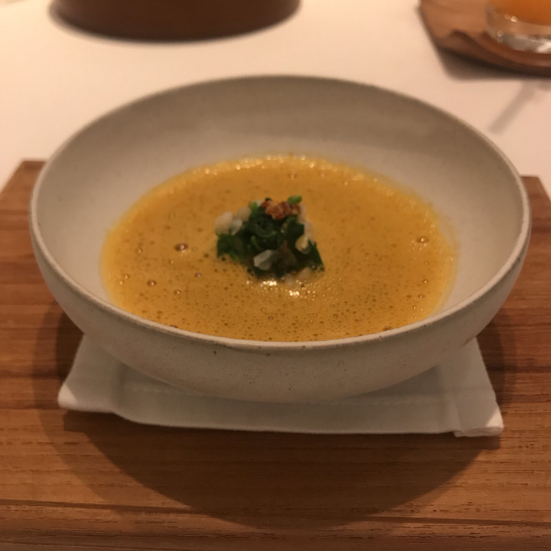 スープドポアソン(レストラン ラ クレリエール)