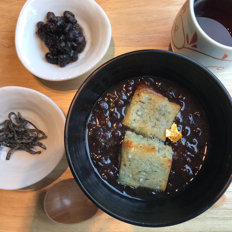 小豆汁粉(花園茶寮)