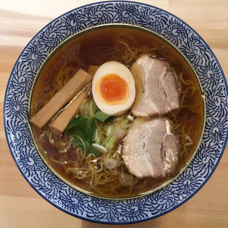 鶏だし中華そば醤油味(麺屋 風よおしえて)