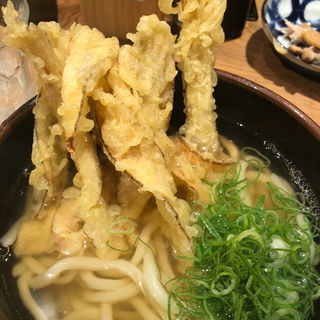 ごぼう天うどん(二〇加屋長介 JRJP博多ビル店)