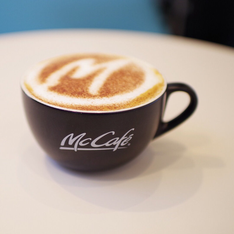 カフェラテM(マクドナルド 岡山大福店 )