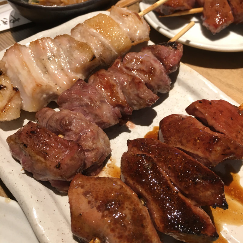 レバー・かしら・バラ(やきとん木々家 池袋東口駅前店)