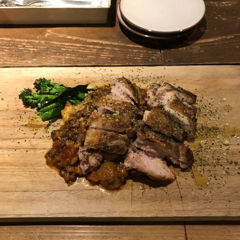 若鳥モモ肉の炭焼き (ドッティ(Dottii))