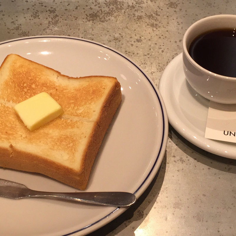 トーストセット(Unison Tailor Ningyocho)