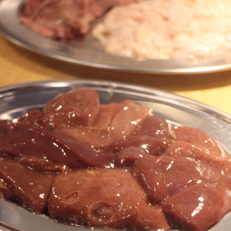 豚レバー(ホルモン屋 かねちゃん)