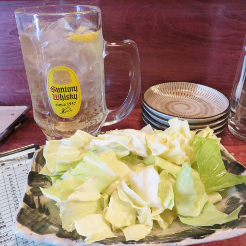 メガ角ハイボール(炭火焼鳥 かぶき)