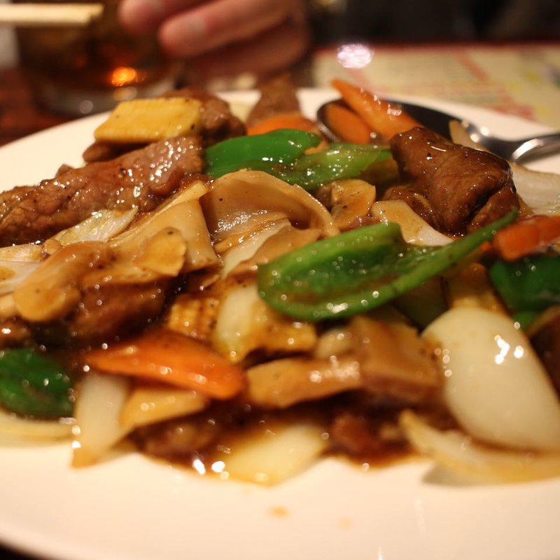 牛肉黒胡椒炒め(135酒場 御徒町店 （イサゴサカバ）)