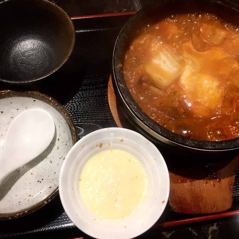 チゲ鍋(炭焼き屋 西麻布本店 )