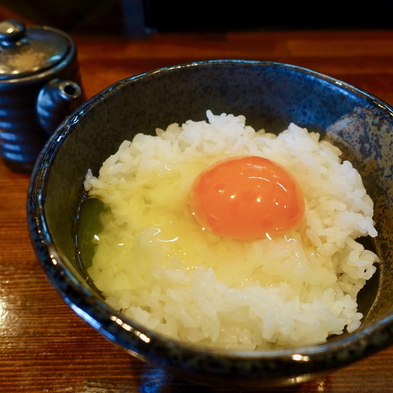 卵かけごはん(麺処 ほんだ)