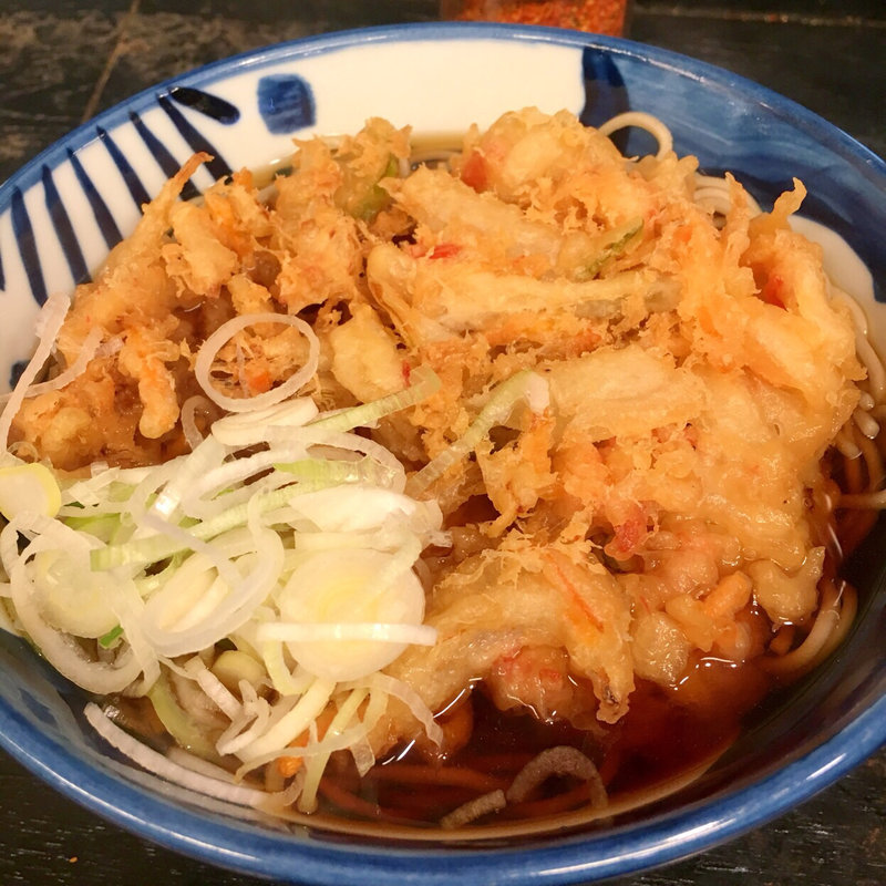 かきあげそば(つるや )